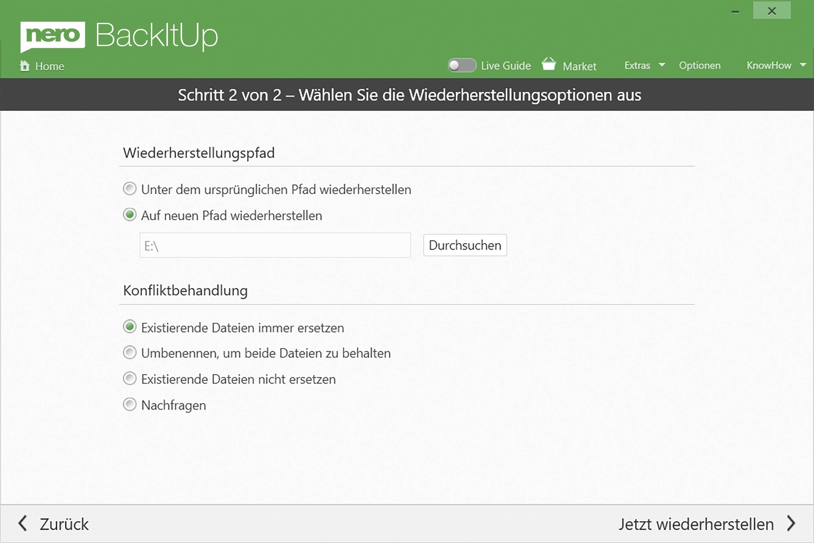 Nero BackItUp version complète, 1 licence Windows Logiciel de sauvegarde