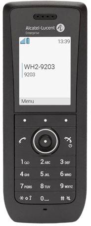 Alcatel-Lucent Enterprise 8168s Téléphone VoIP sans fil écran couleur noir