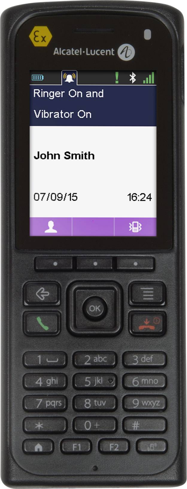 Alcatel-Lucent Enterprise 8262ex Combiné DECT supplémentaire noir