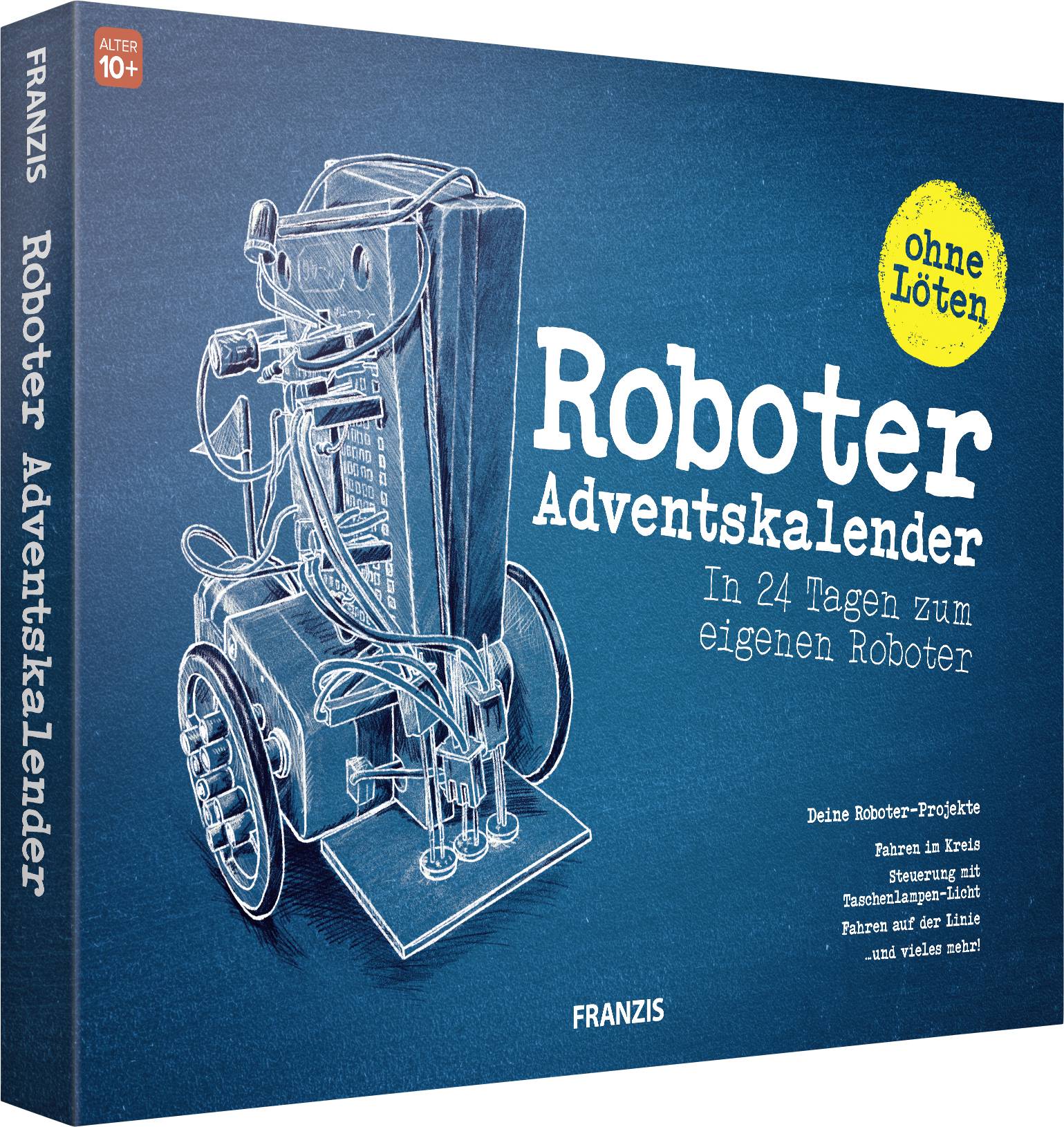 FRANZIS robotique Calendrier de l'Avent Classe d'âge à partir de 10 ans