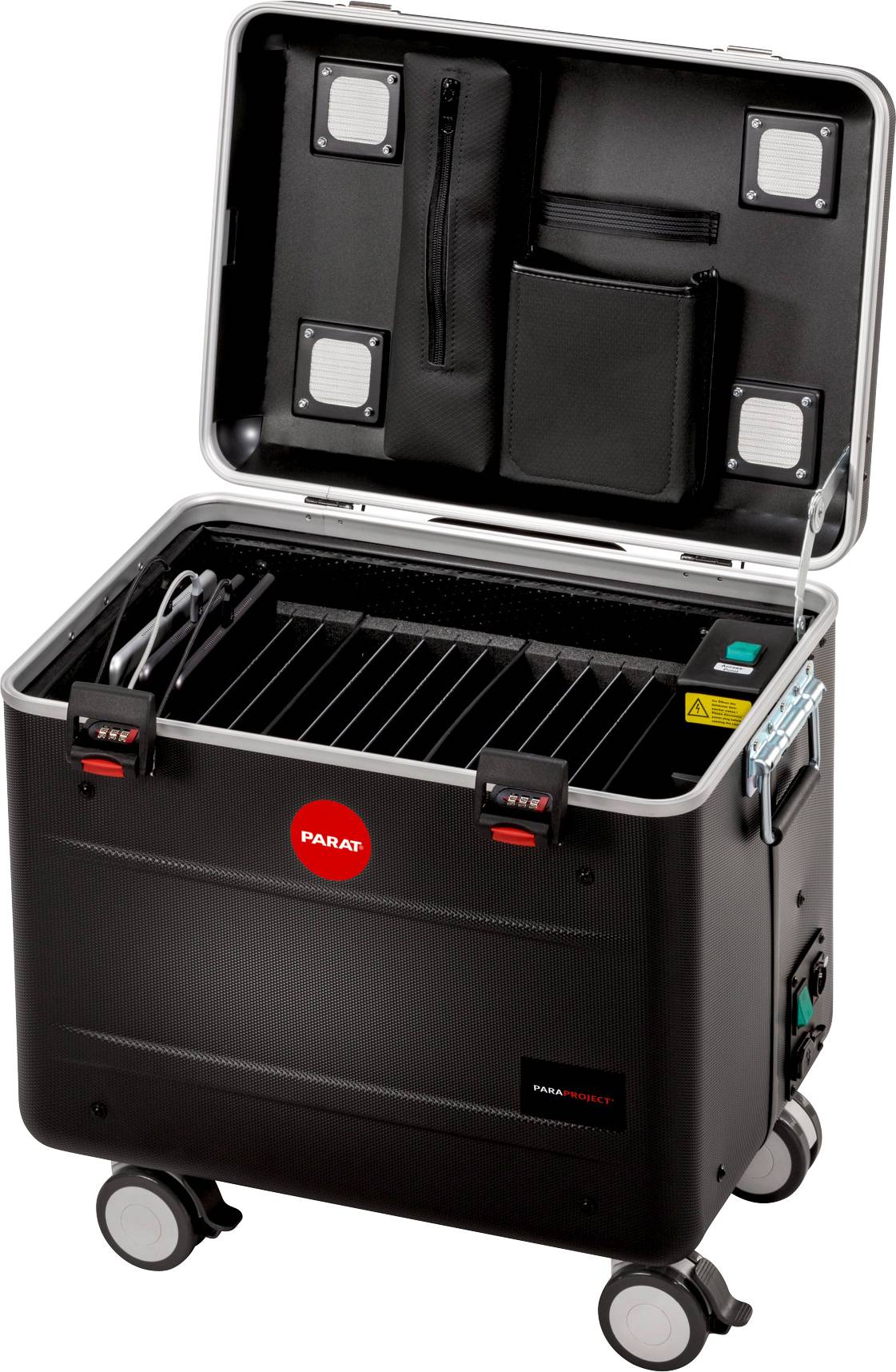 Parat PARAPROJECT Case TC15 Plus Système de charge et de rangement système de chargement mobile câblé pour USB type C™