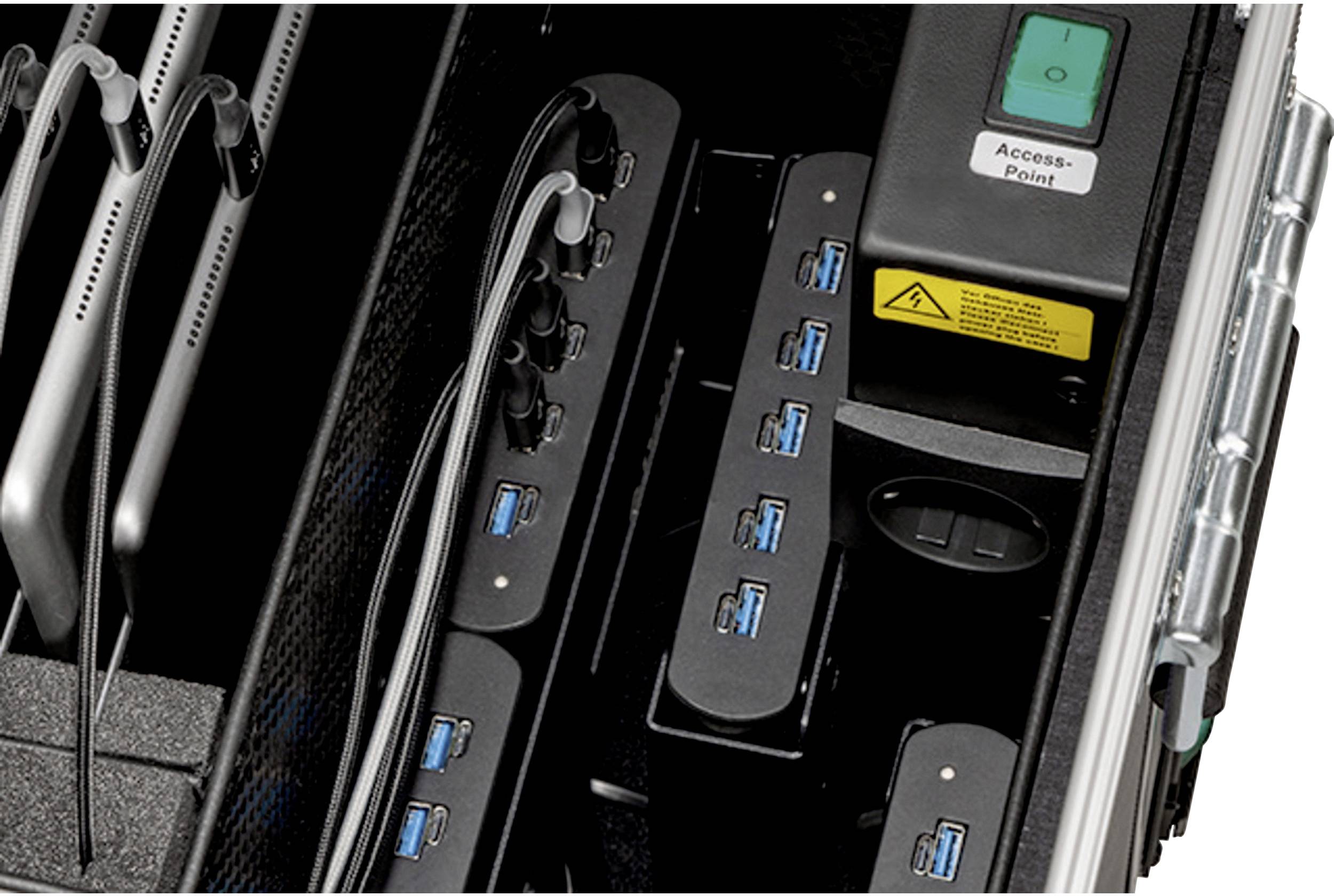 Parat PARAPROJECT Case TC20 Plus Système de charge et de rangement système de chargement mobile câblé pour USB type C™