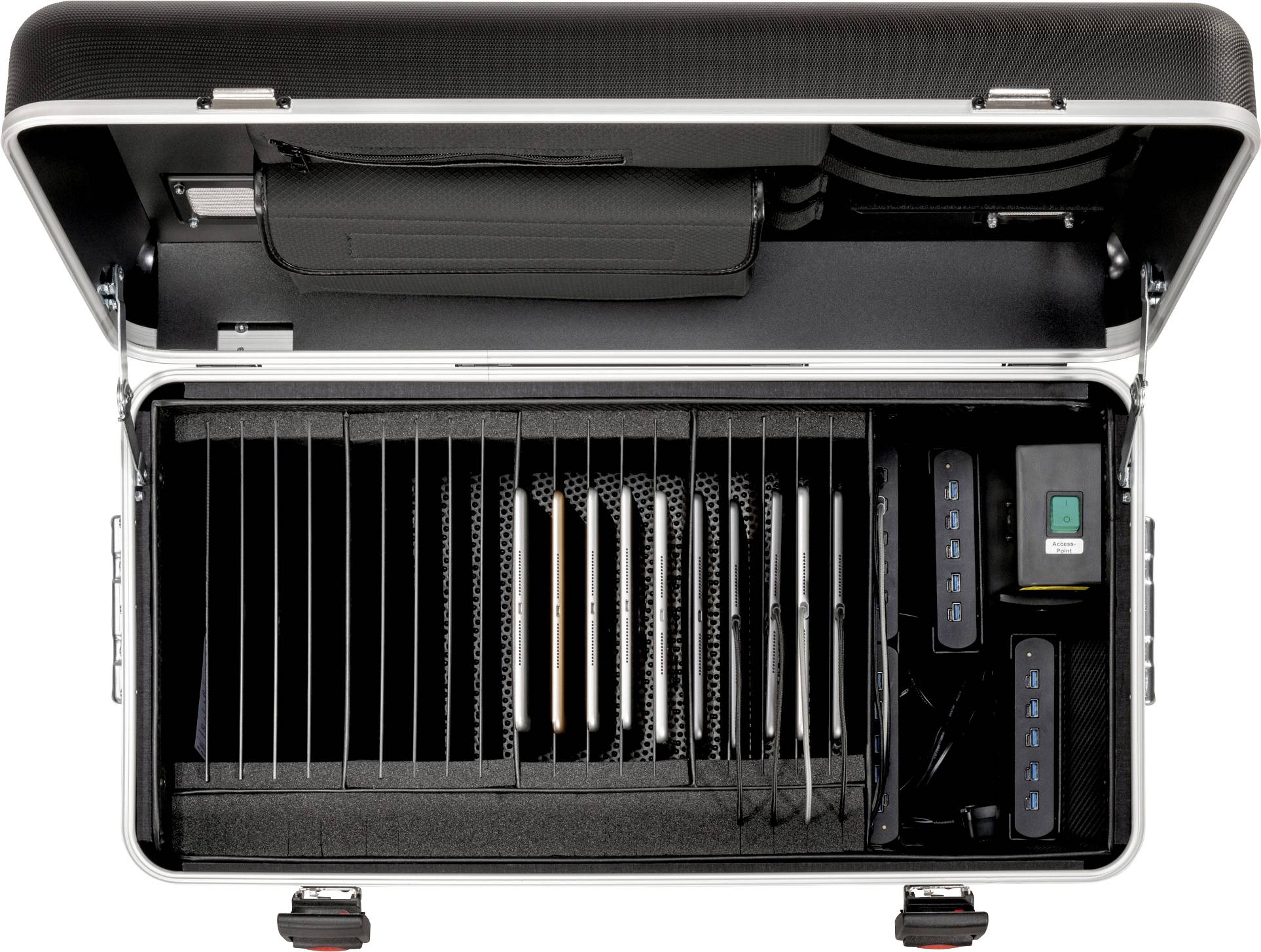 Parat PARAPROJECT Case TC20 Plus Système de charge et de rangement système de chargement mobile câblé pour USB type C™