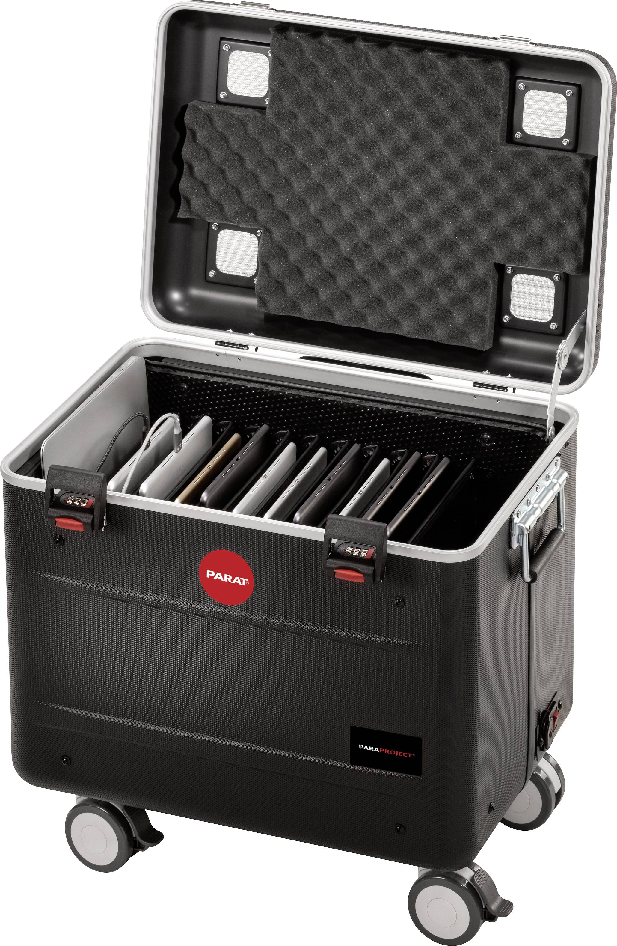 Parat PARAPROJECT Case TC10 Système de charge et de rangement système de chargement mobile câblé pour USB type C™