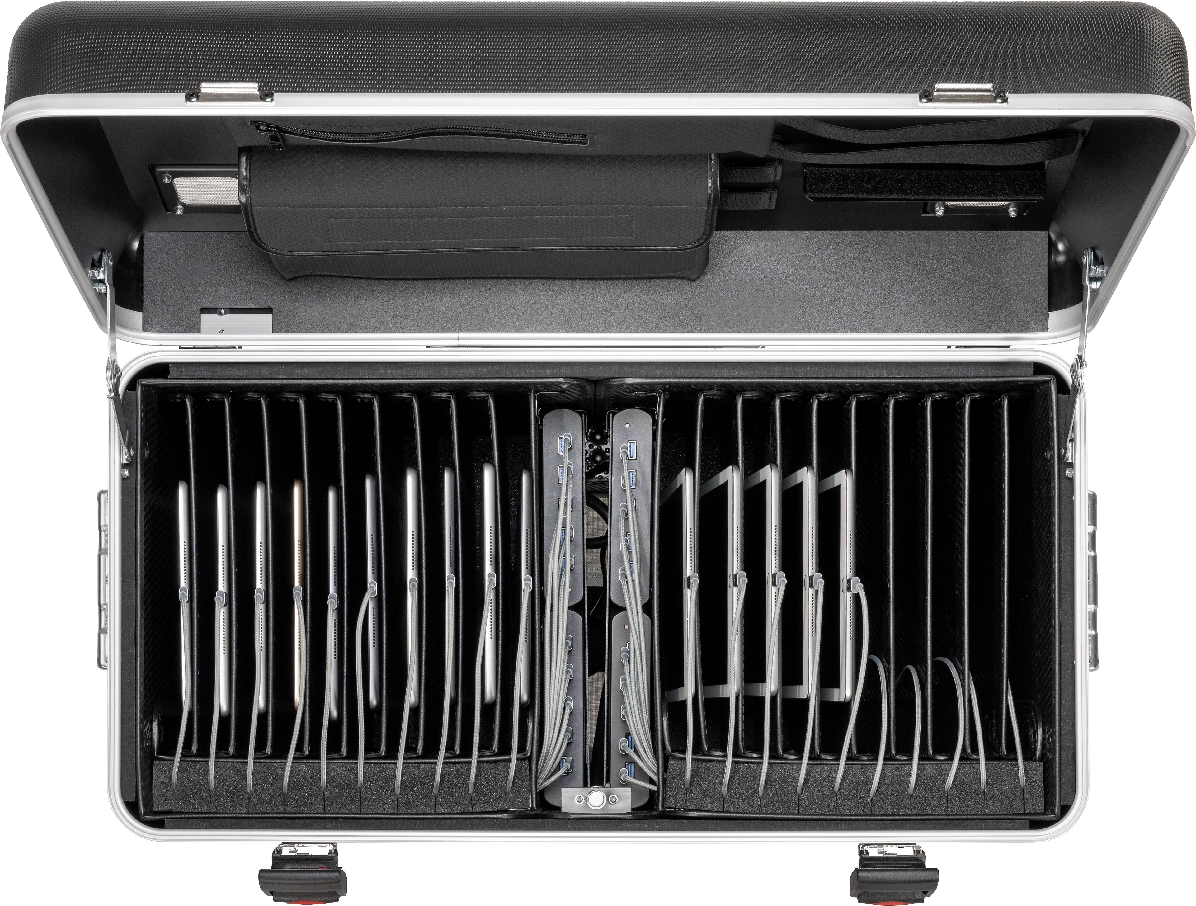 Parat PARAPROJECT Case TC20 Système de charge et de rangement système de chargement mobile câblé pour USB type C™