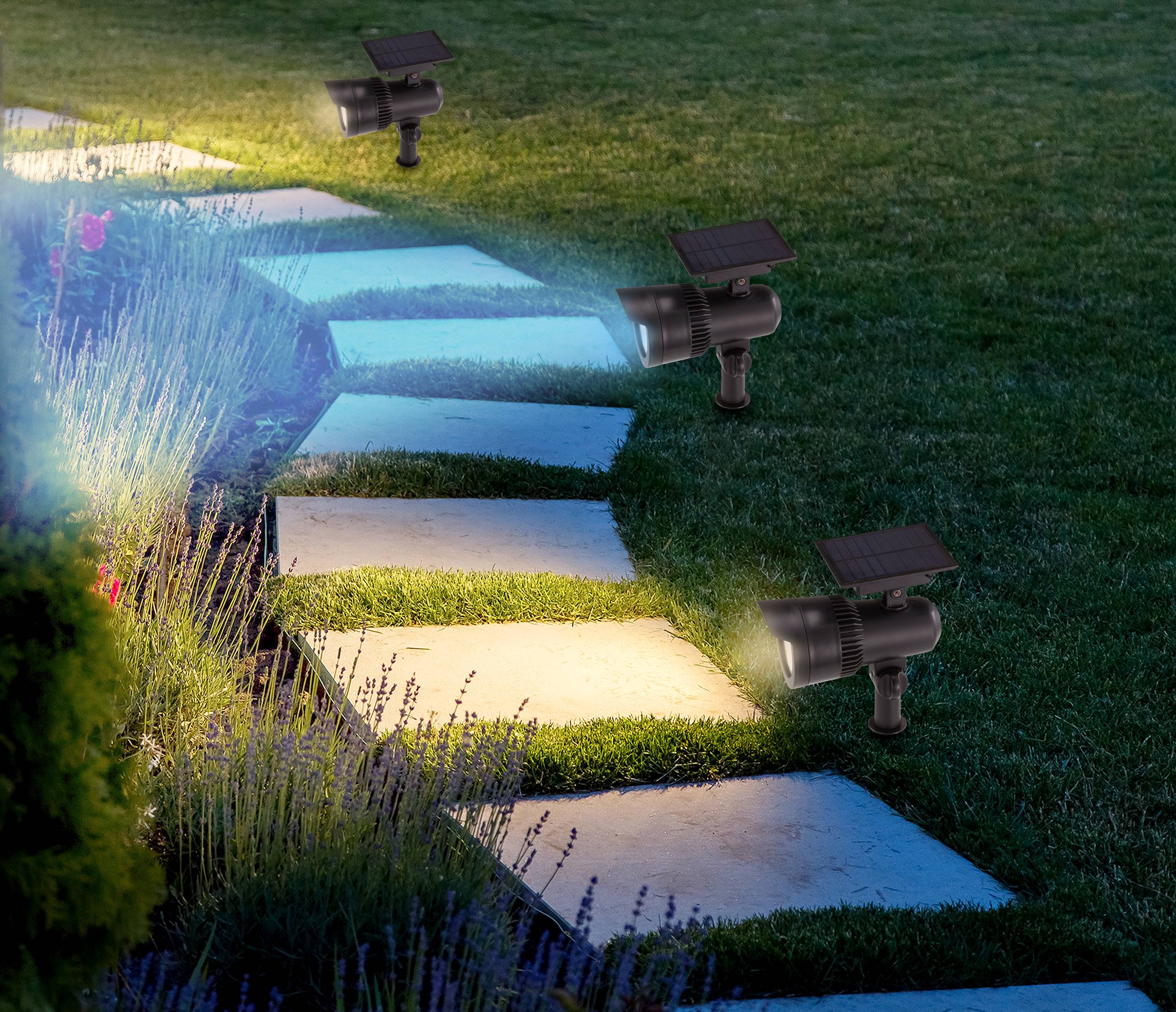 Lampe de jardin solaire Smarter Solar spot light SP-072