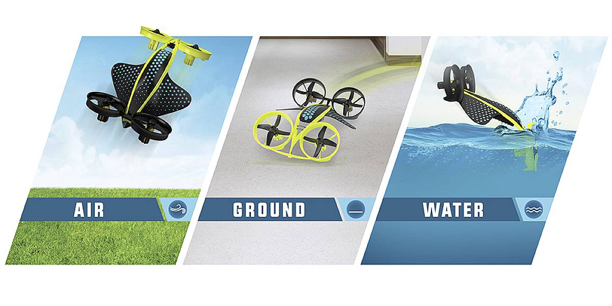 WowWee Robotics HydraQuad Drone quadricoptère prêt à voler (RtF) débutant