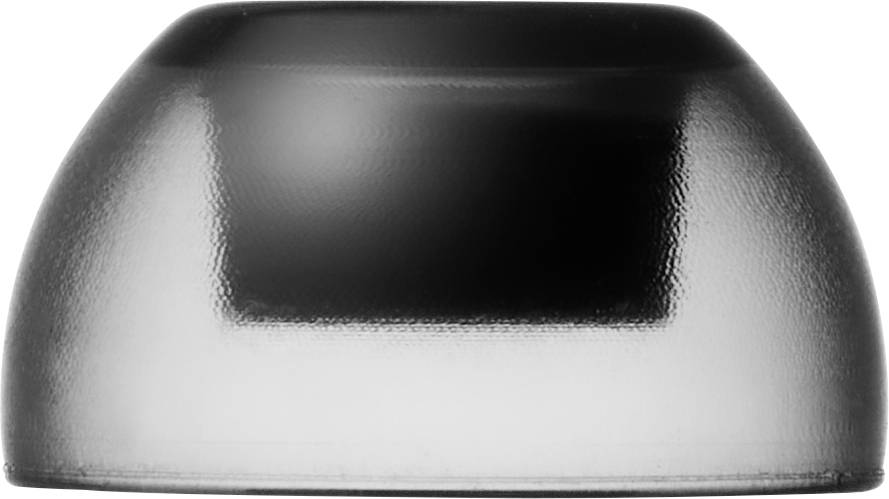 AZLA SednaEarfit Crystal TWS (M/ML/L) intra-auriculaire Coussinets pour casque 3 paire(s) noir, transparent