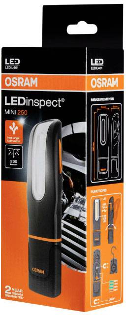 Osram Automotive LEDIL401 LEDinspect MINI250 LED Lampe de travail à batterie, via USB 250 lm
