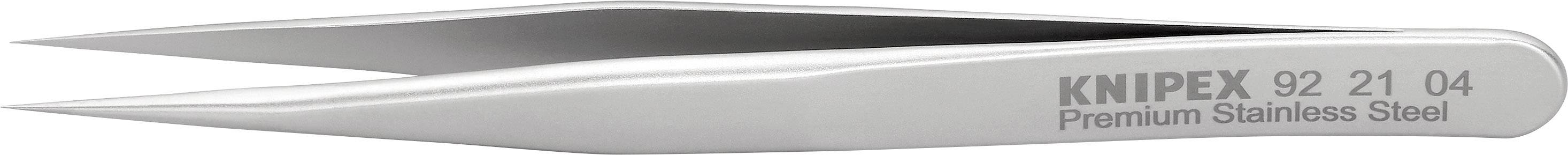Knipex 92 21 04 Pince brucelle de précision 1 pièce pointue, fine, extra mince 90 mm