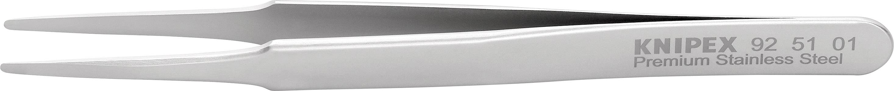 Knipex 92 51 01 Pince brucelle de précision 1 pièce émoussée 120 mm