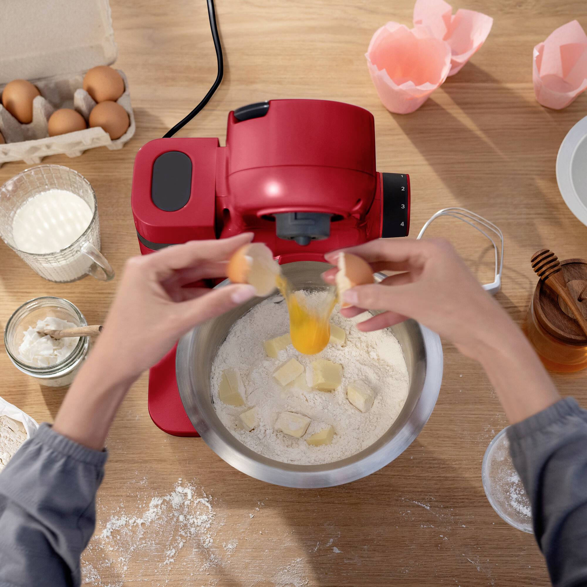 Bosch Haushalt MUMS2ER01 Robot de cuisine 700 W rouge