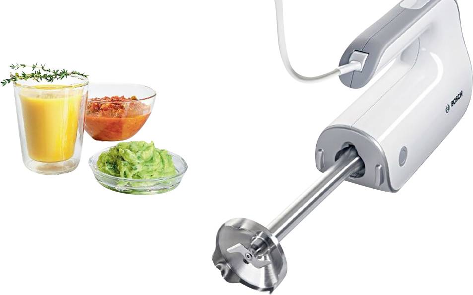 Bosch Haushalt Styline Batteur 500 W blanc