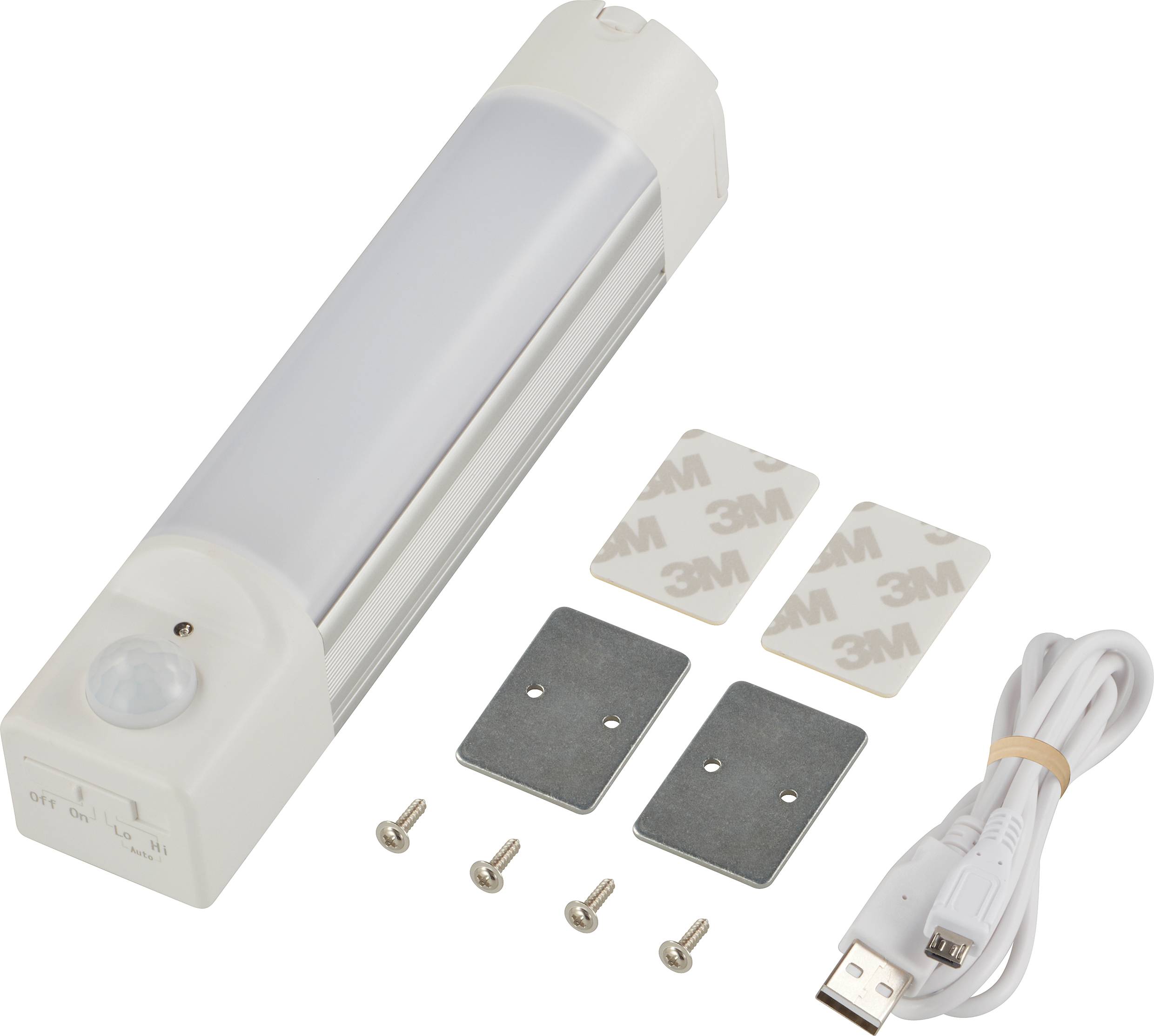 Luminaire pour armoire LED avec détecteur de mouvement LED SMD blanc