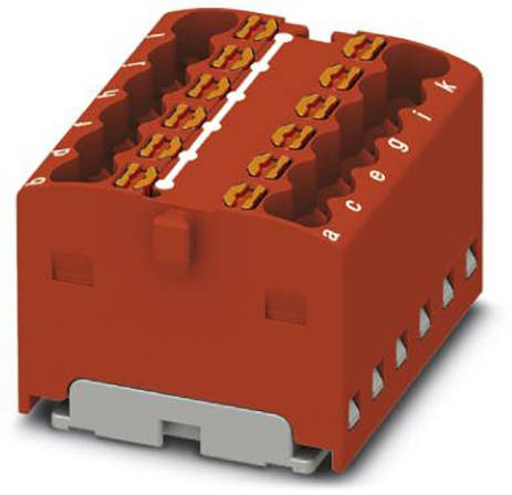 Phoenix Contact 3002878 Bloc de distribution ressort de traction rouge 20 pc(s)