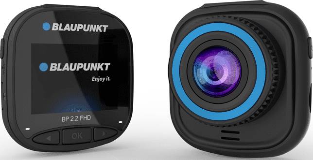 Caméra embarquée Blaupunkt BP 2.2 5 V/DC Démarrage automatique, avec écran, Capteur G, microphone