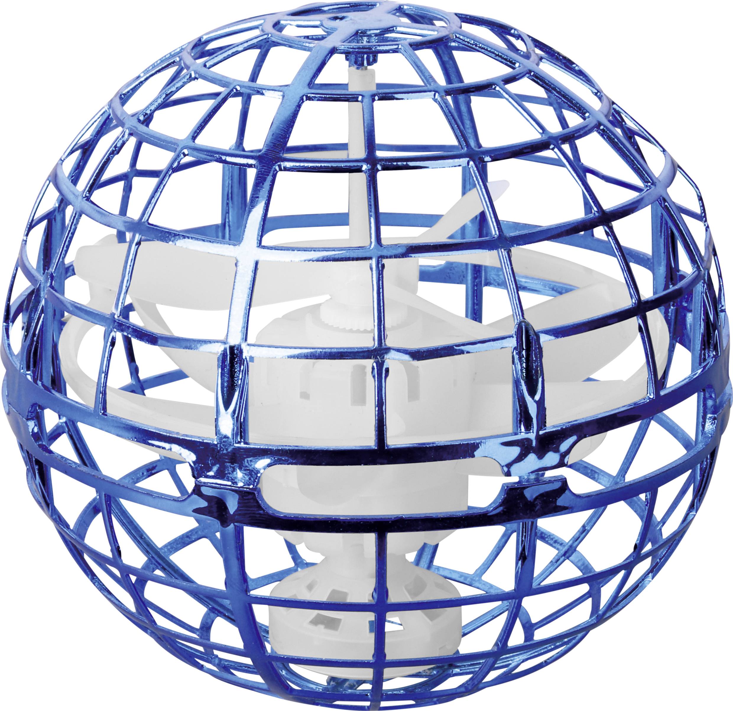2436327 Avion vol libre LED Flying Ball bleue