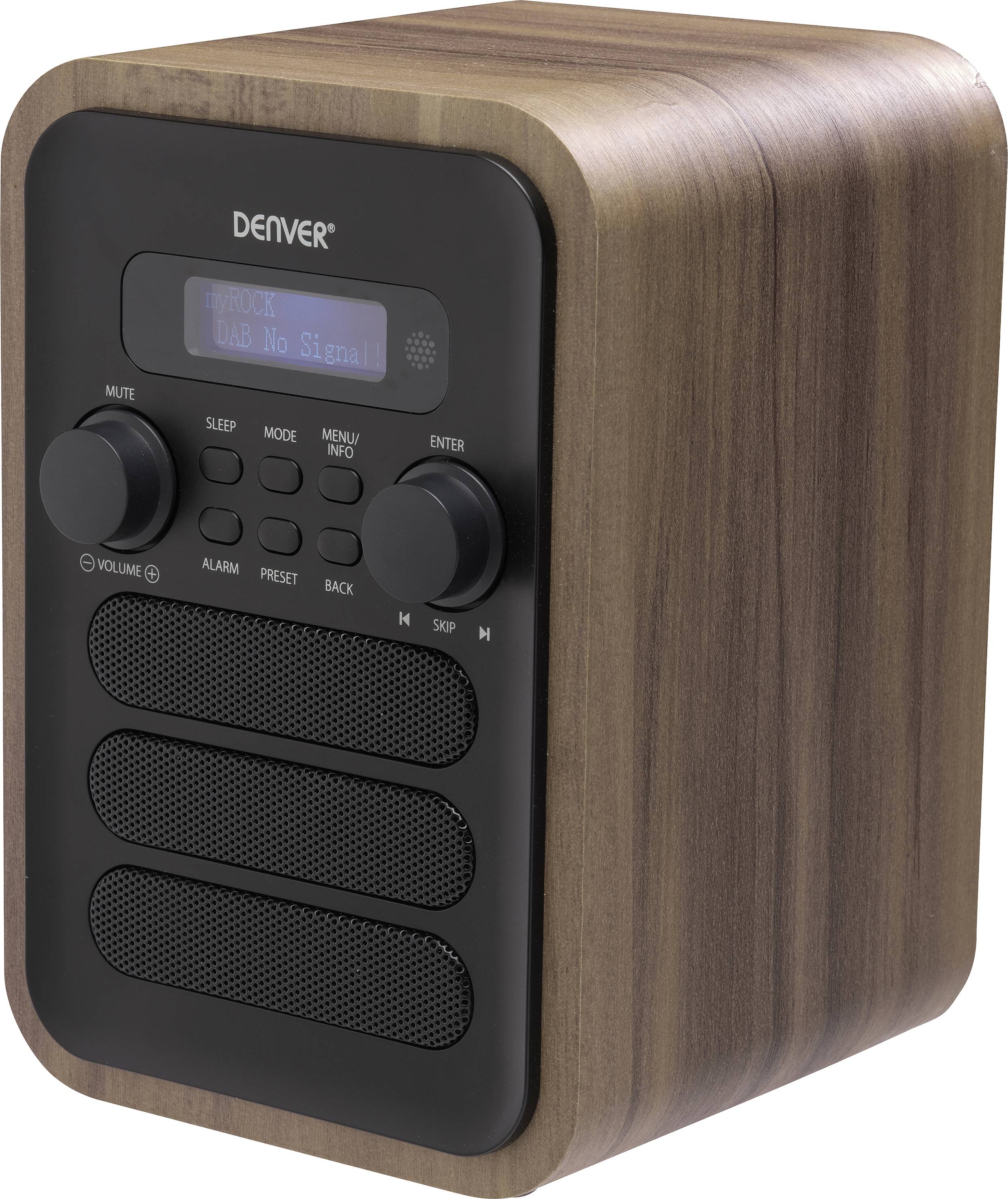 Denver DAB-48 Radio de cuisine FM, DAB+ Bluetooth gris