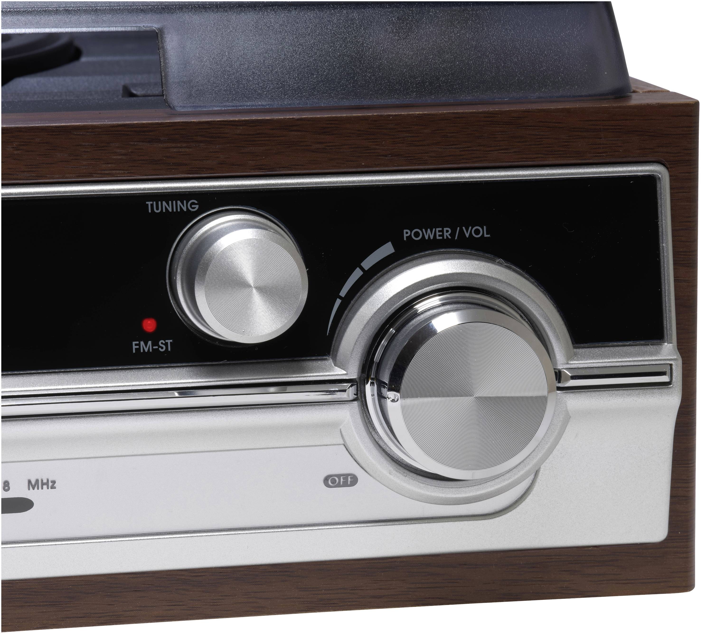 Denver VPR-190 Platine bois