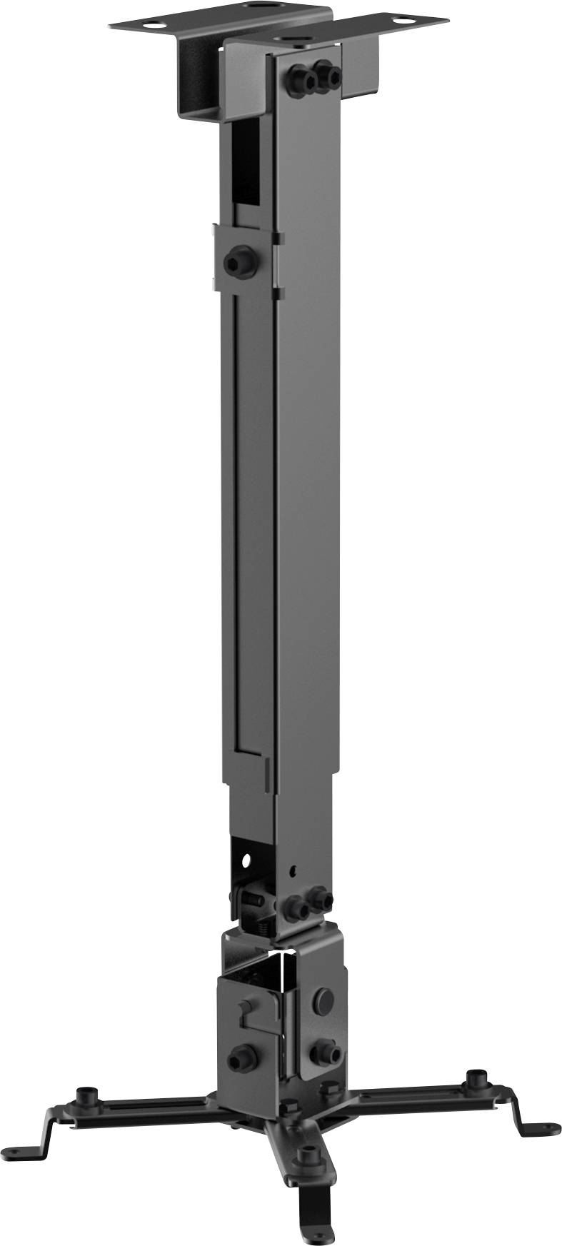 Reflecta Tapa Support plafond pour projecteur Distance sol/plafond (max.): 65 cm Distance entre les murs (max.): 56 cm noir