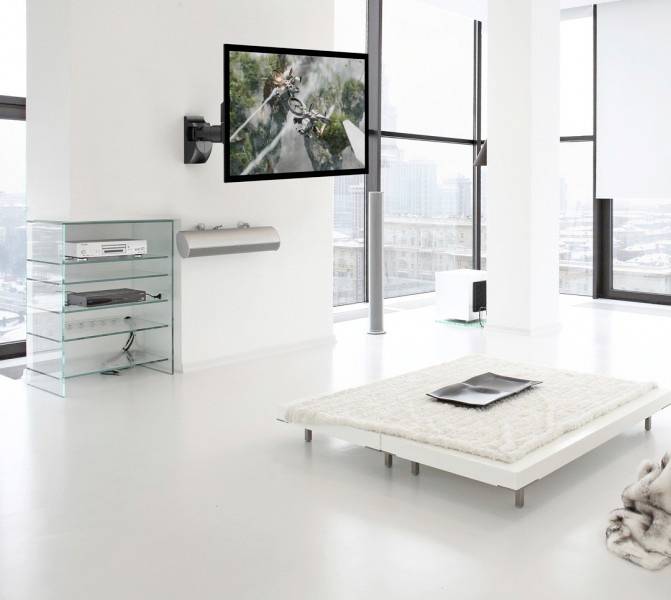 Reflecta FLEXO Support mural TV 59,9 cm (23,6") - 106,7 cm (42") mobile