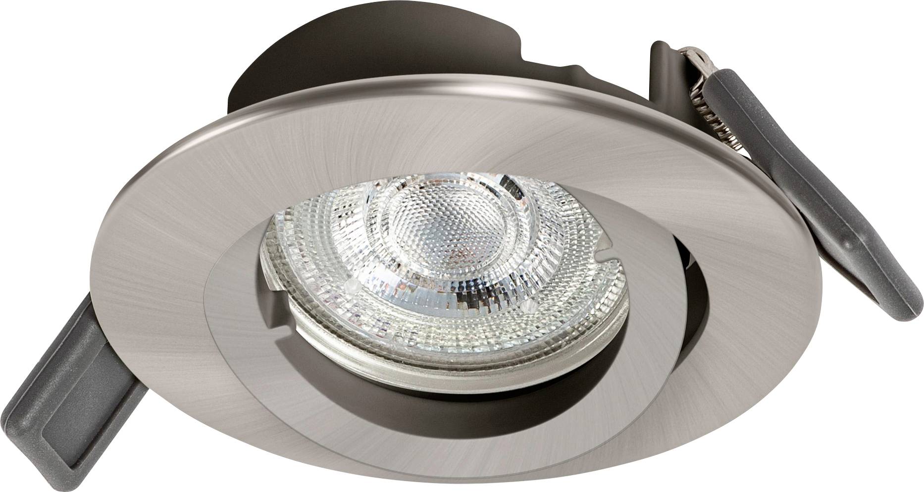 LEDVANCE RECESS DOWNLIGHT TWISTLOCK GU10 Spot LED encastrable pour salle de bains GU10 4.5 W IP20 nickel