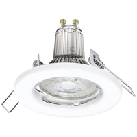 LEDVANCE SET X3 RECESS DOWNLIGHT GU10 Spot LED encastrable pour salle de bains GU10 4.5 W IP20 blanc LEDVANCE SET X3 RECESS DOWNLIGHT GU10 Spot LED encastrable pour salle de bains GU10 4.5 W IP20 blanc