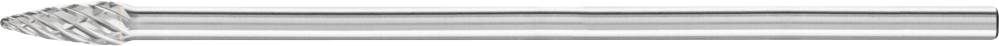 PFERD 21117689 Fraise sur tige Longueur 170 mm Dimension produit, Ø 8 mm Longueur de travail 20 mm Diamètre de tige 6 mm