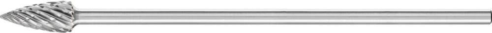 PFERD 21122788 Fraise sur tige Longueur 175 mm Dimension produit, Ø 12 mm Longueur de travail 25 mm Diamètre de tige 6 mm
