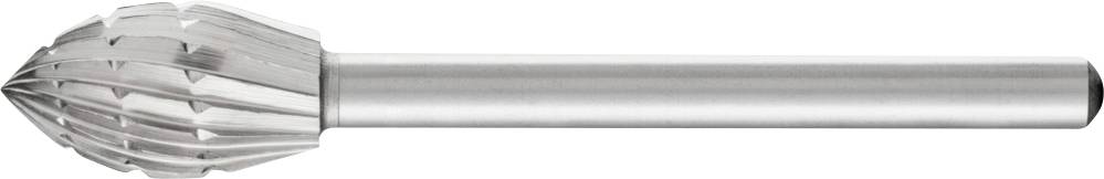 PFERD 22398753 Fraise sur tige Longueur 42 mm Dimension produit, Ø 7 mm Longueur de travail 12 mm Diamètre de tige 3 mm