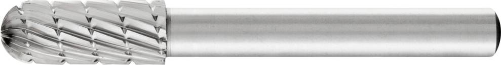Fraise à denture hélicoïdale, utilisée pour l'usinage ou la mise en forme des métaux.