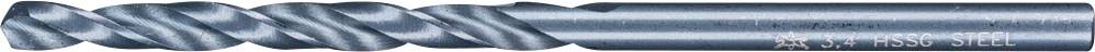 PFERD SPB DIN 338 HSSG N 3,4 STEEL 25203518 acier Foret hélicoïdal Longueur totale 70 mm 10 pc(s)