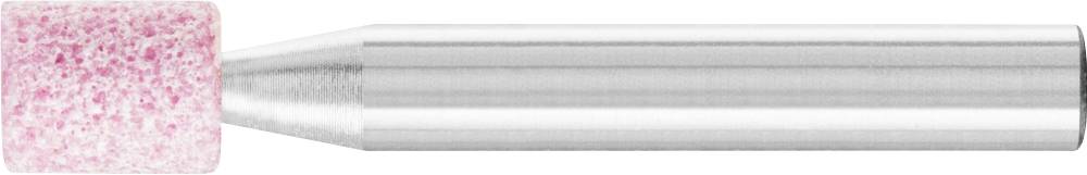 Un fraiseur cylindrique avec un embout de meulage rose, utilisé pour le meulage et le polissage précis.