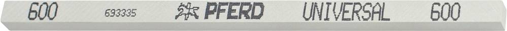 Craie hexagonale blanche avec inscription noire 'Pferd Universal 600', adaptée aux marquages sur différentes surfaces.