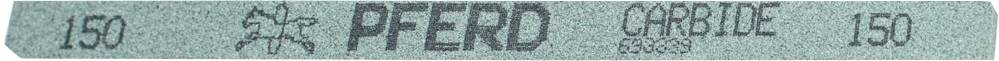Une règle bleue portant l'inscription 'PFERD CARBO 150' avec une échelle de 0 à 150 millimètres.