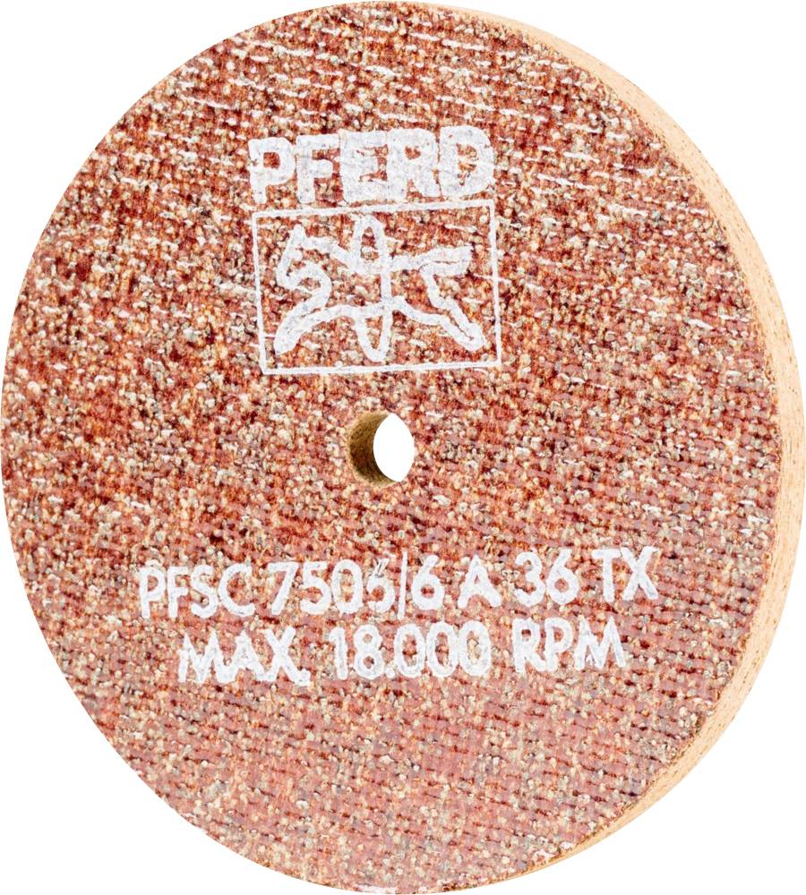 PFERD 41122603 Disque abrasif Ø 75 mm Grain num 36 10 pc(s)