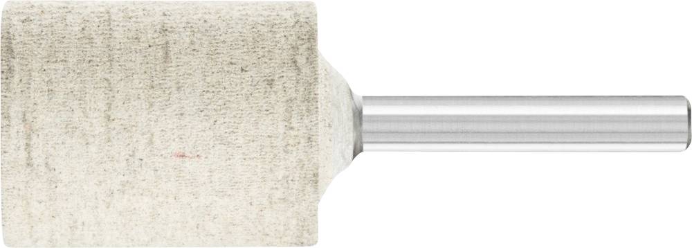 Un stylo de polissage en feutre cylindrique avec un manche en métal, adapté pour le meulage et le polissage précis des surfaces.