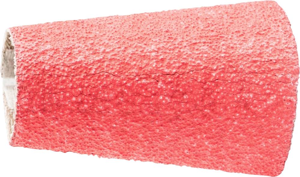 Embout rotatif cylindrique à surface granulée, utilisé pour les soins des ongles ou les travaux de ponçage fins.