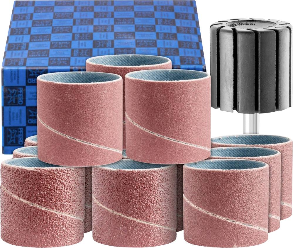 Set de manchons abrasifs PFERD SET 3030 A 42298004 (Ø x H) 30 mm x 30 mm 13 pc(s)