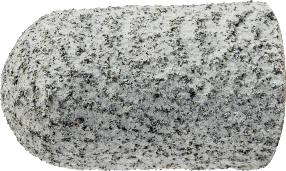 Embout de meulage gris de forme cylindrique avec une surface rugueuse, utilisé pour le meulage et le polissage précis des matériaux.