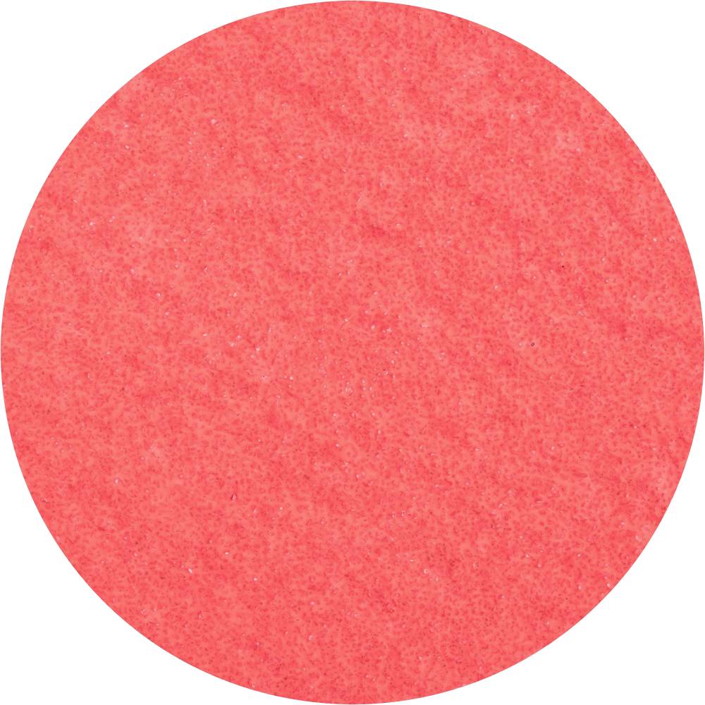 Un cercle coloré en rouge.