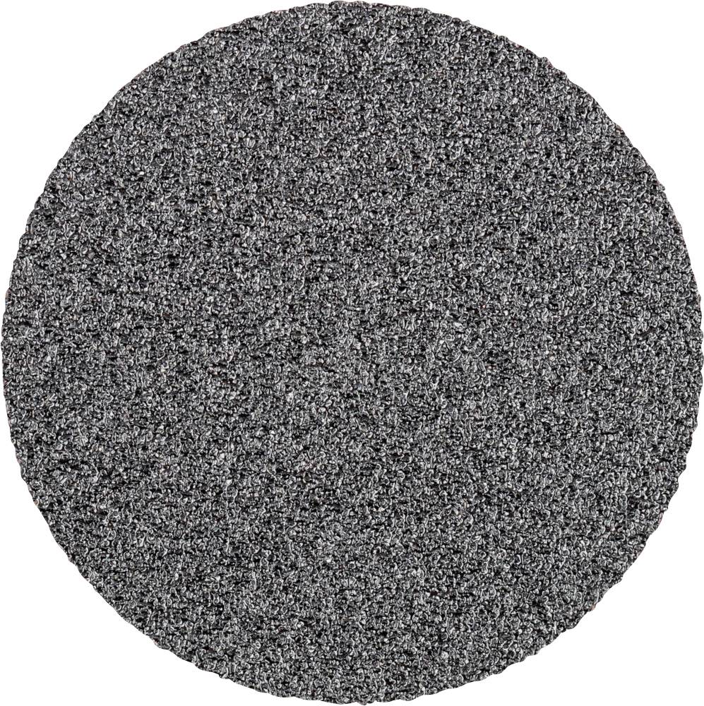 Tapis gris, ovale, à texture grossière sur un fond clair, montrant le détail de sa surface.