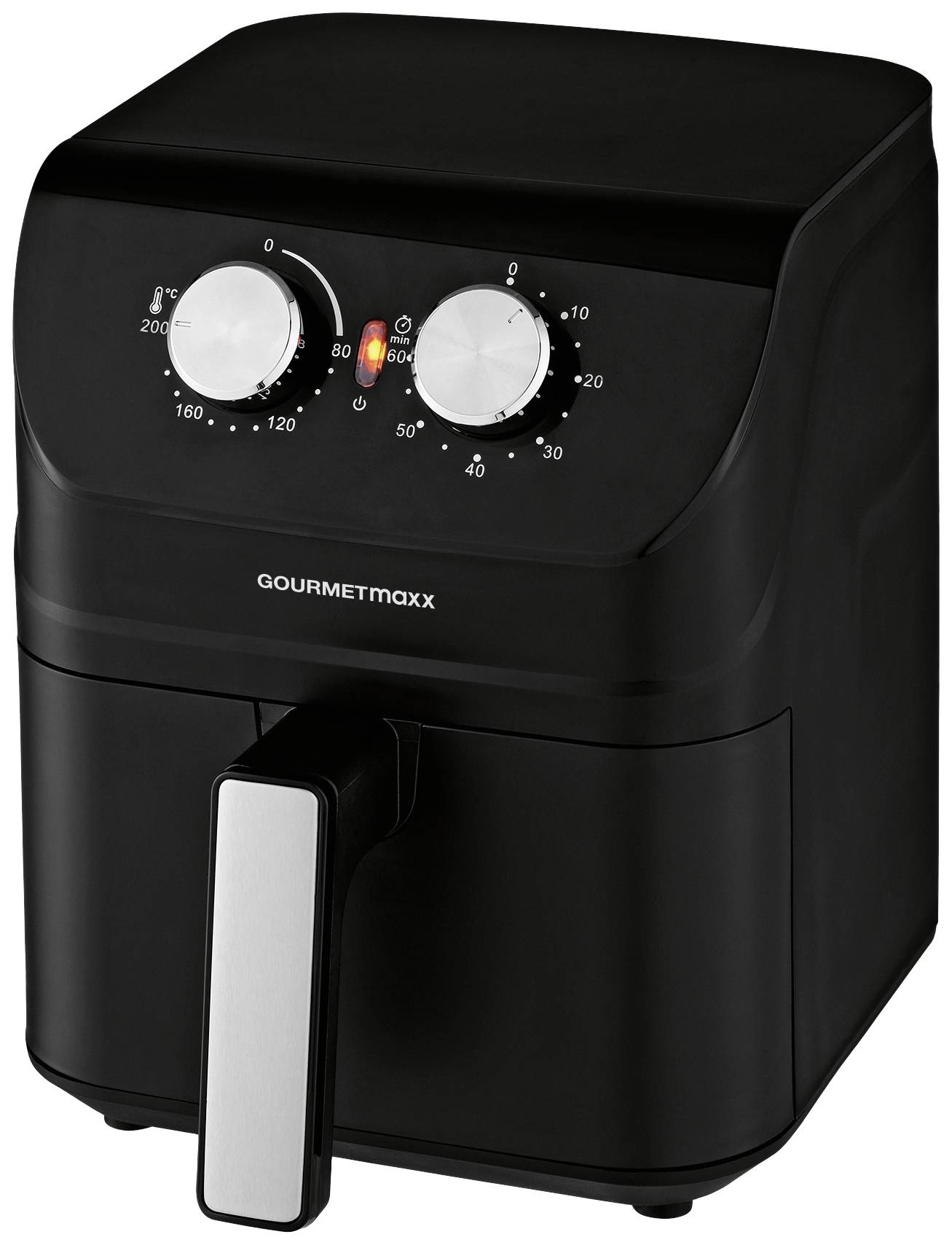 GourmetMaxx 14578 Friteuse à air chaud 4 l 1400 W boîtier Cool-Touch noir
