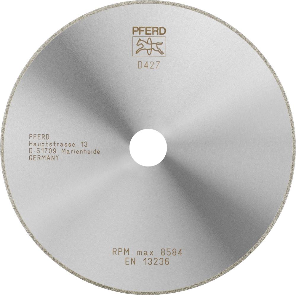 PFERD 68417838 D1A1R 178-2-22,23 D 427 GAD Disque à tronçonner diamanté Diamètre 178 mm Ø de perçage 22.23 mm Duroplast