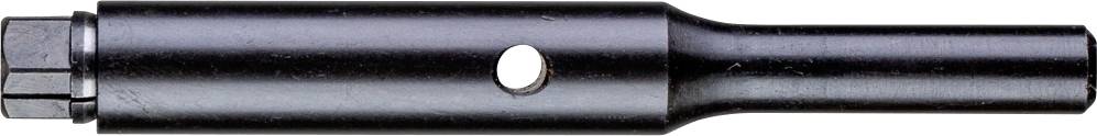 Un coupe-cylindre noir en métal avec une ouverture centrale ; un outil pour découper précisément des matériaux.