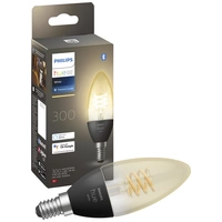 Philips Hue Ampoule à LED 871951430223500 CEE: G (A - G) Hue White E14 Kerze Einzelpack Filament 300lm E14 4.5 W blanc chaud CEE Philips Hue Ampoule à LED 871951430223500 CEE: G (A - G) Hue White E14 Kerze Einzelpack Filament 300lm E14 4.5 W blanc chaud CEE