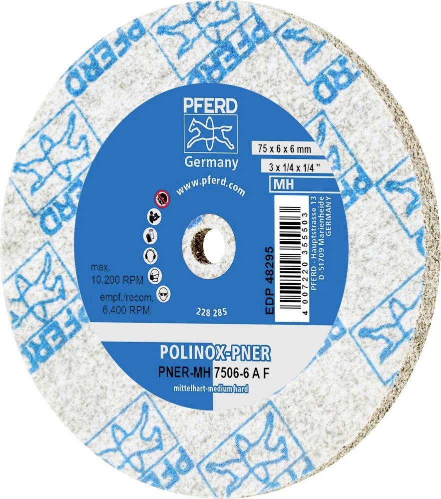 PFERD 44691222 Roue abrasive 75 mm 5 pc(s)