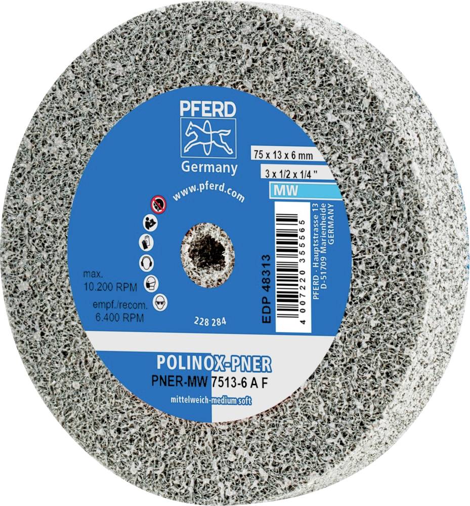 PFERD 44691442 Roue de ponçage À CHEVAL 75 mm 5 pc(s)