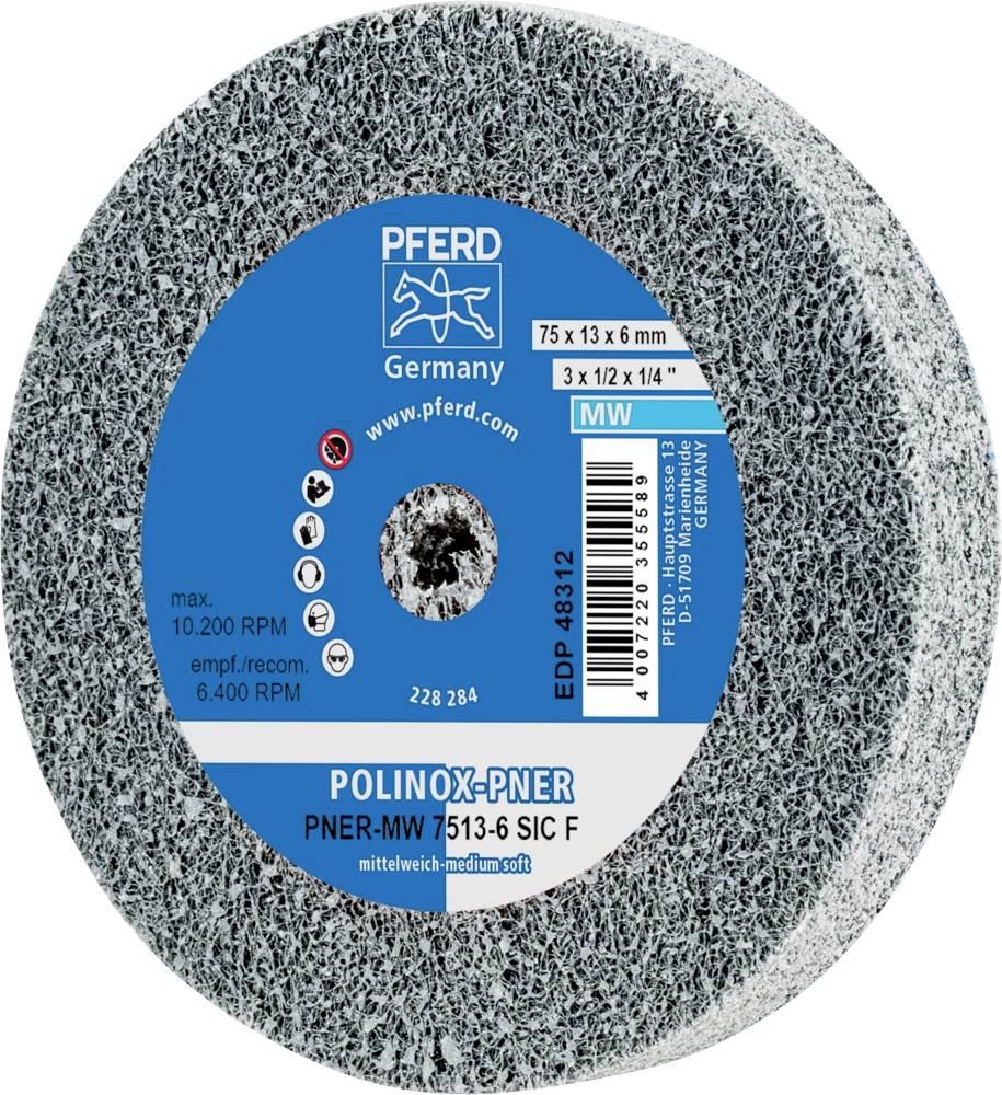 PFERD 44691447 Roue de ponçage À CHEVAL 75 mm 5 pc(s)
