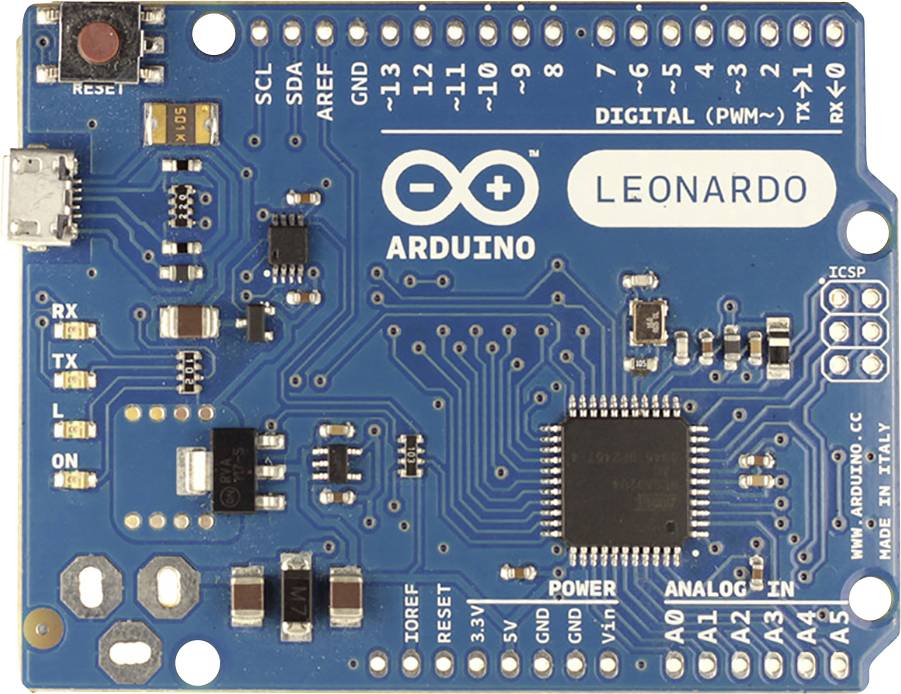 Arduino A000052 Carte Leonardo without Headers Core ATMega32